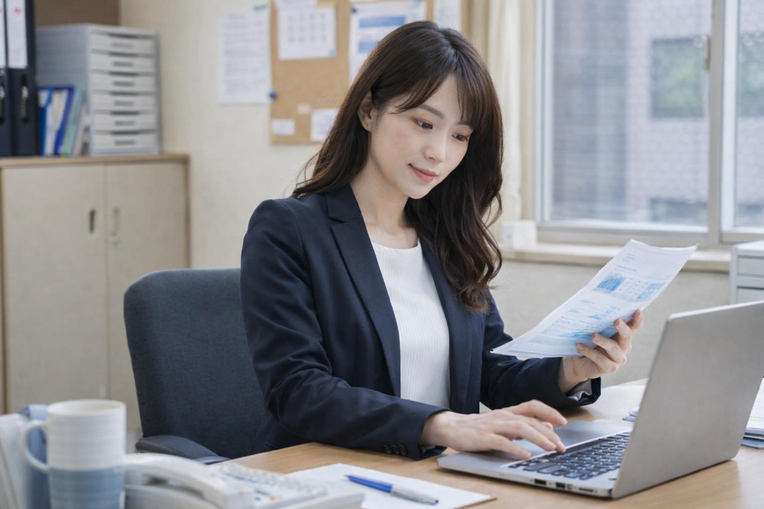 【営業事務職】職務経歴書テンプレート（無料ダウンロード可）｜書き方と記入例