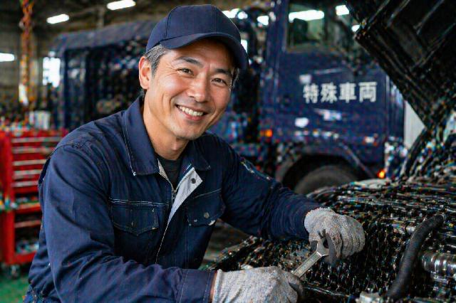メカニック・特殊車両の整備／安定した事業基盤・ツネイシグループ