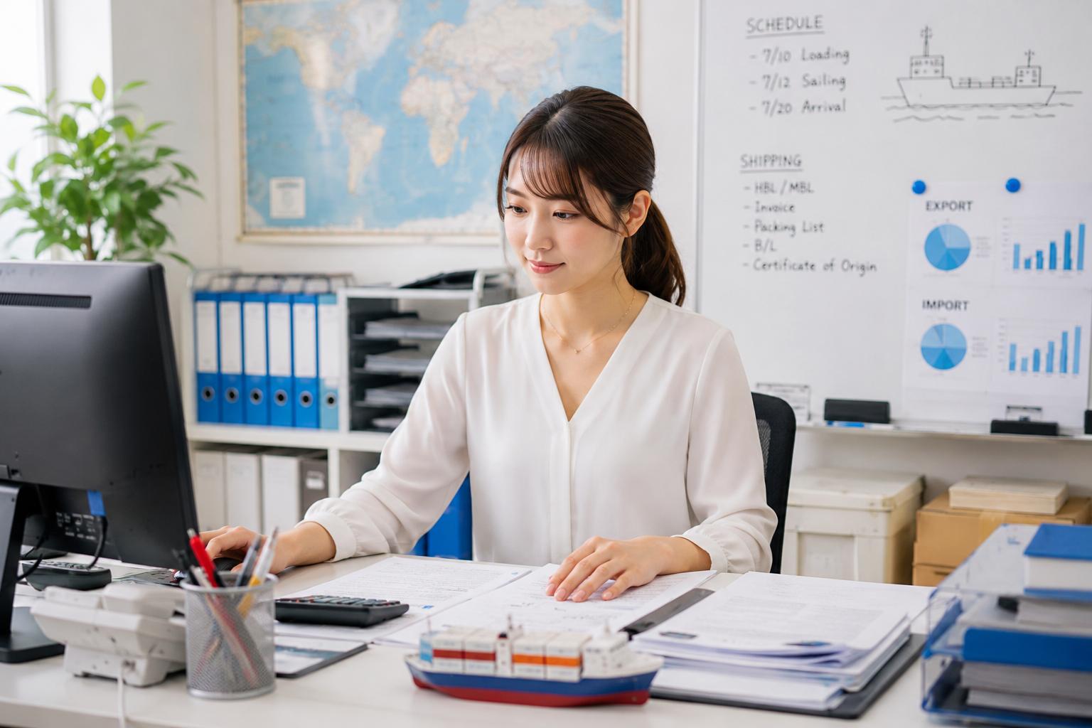 【貿易事務】職務経歴書テンプレート（無料ダウンロード可）｜書き方と記入例