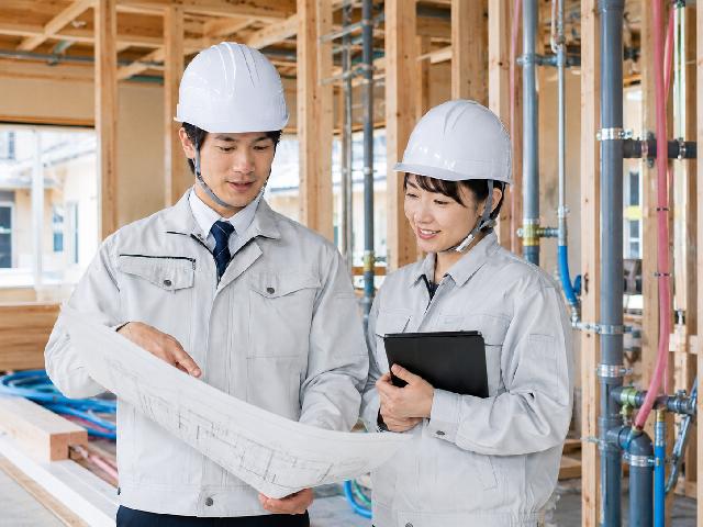 未経験×女性も活躍中・給排水設備工事の施工管理（水道工事の配管・メンテナンス企業）