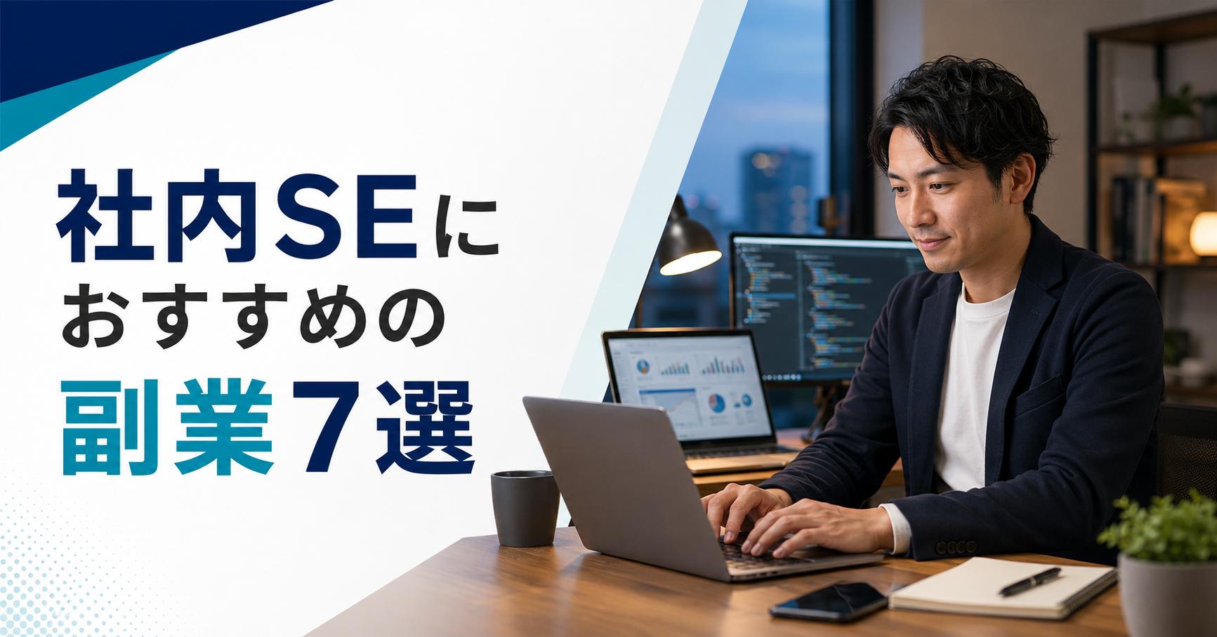【社内SEの方へ】おすすめの副業７選