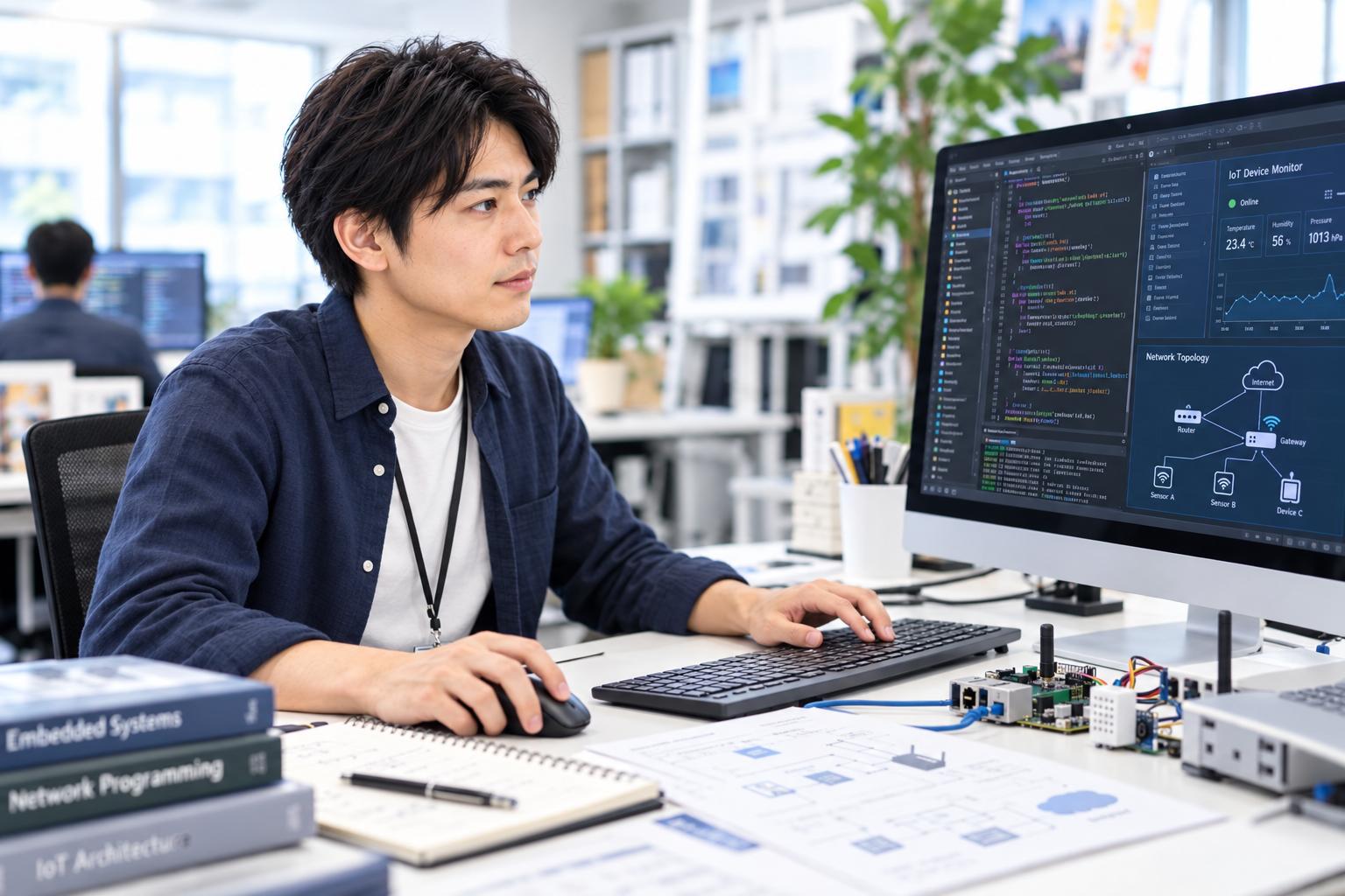 【制御系ソフトウェア開発（通信・ネットワーク・IoT関連）】職務経歴書テンプレート（無料ダウンロード可）｜書き方と記入例
