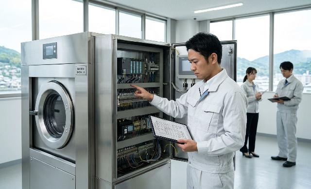 製造部門の係長職／業務用洗濯機械の専門メーカー／海外市場拡大・尾道から世界へ展開グローバル企業
